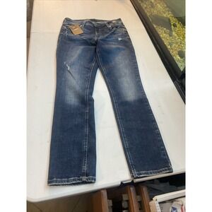 Silver Jeans Elyse Straight 28x31 Blue Straight